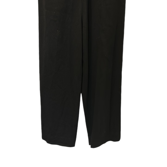 A.L.C Aurora Black Cutout Cropped Wide Leg Jumpsuit - 8 - Picture 9 of 11